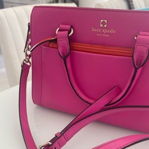 Kate Spade Hot Pink & Orange Purse